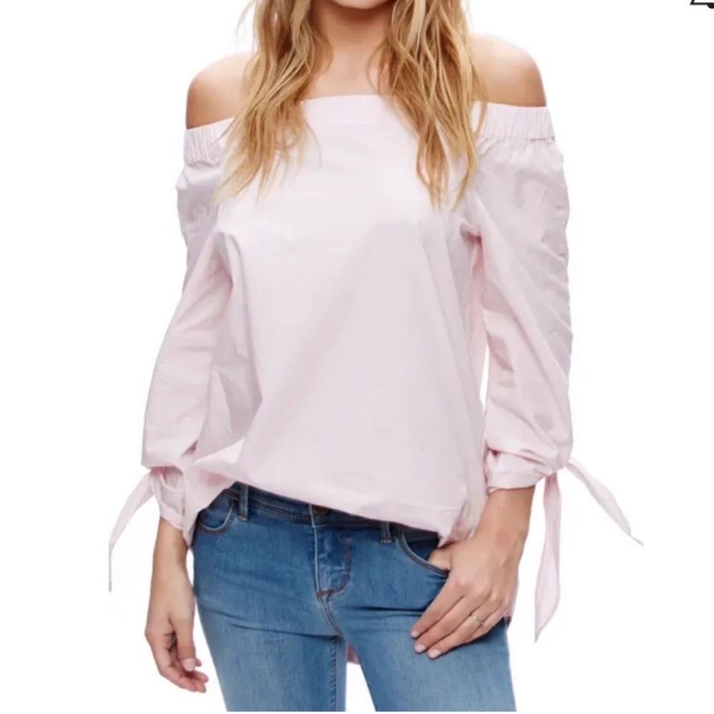 Free People Show me Some Shoulder Blouse: Size- Small